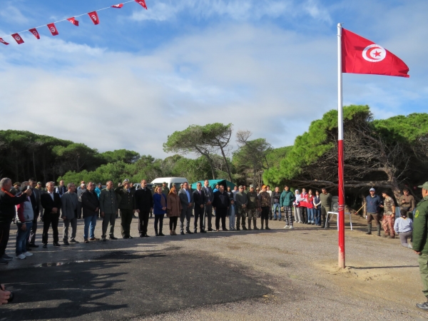 بمناسبة عيد الشجرة، تمّ إعطاء إشارة انطلاق موسم التشجير باشراف السيد والي بنزرت