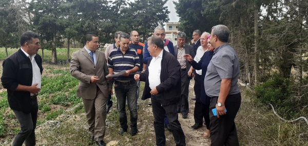 زيارة سيد الوالي بنزرت الى معتمدية رأس الجبل